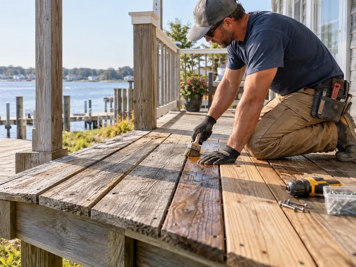 Deck Repair in Hampton, VA