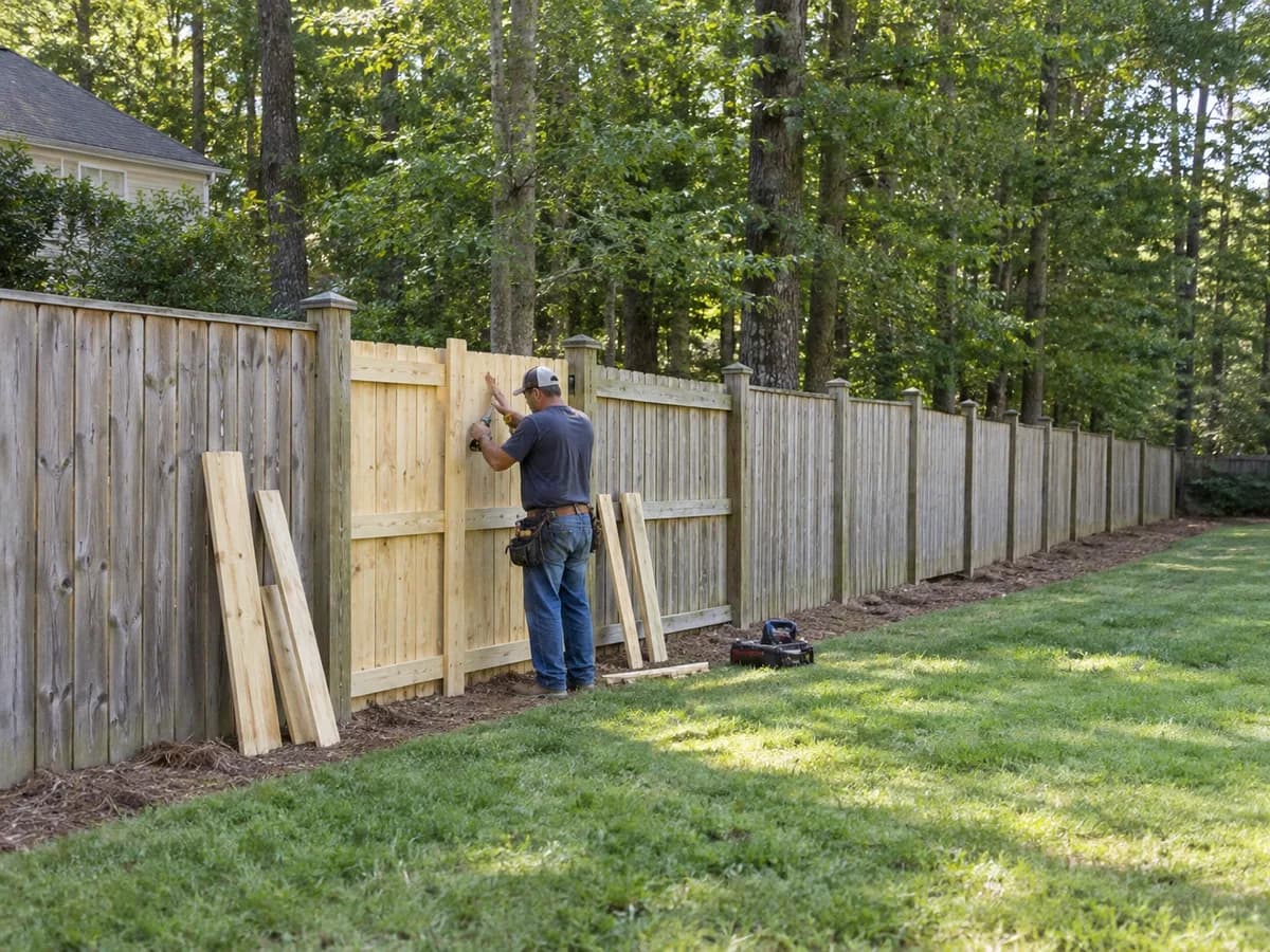 Fence Repair in Suffolk, VA