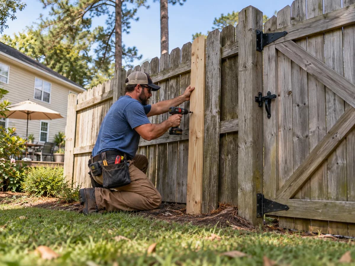 Fence Repair in Chesapeake, VA Fence Repair in Chesapeake, VA