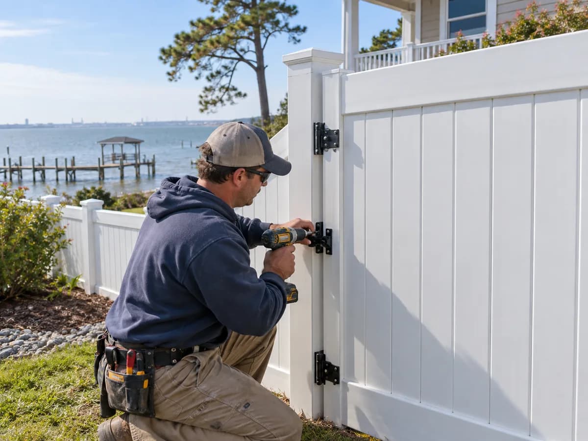 Fence Repair in Hampton, VA Fence Repair in Hampton, VA